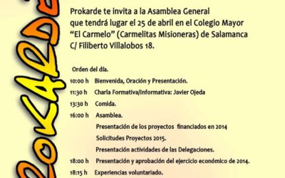 Asamblea General – Salamanca 2015